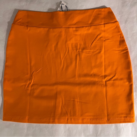 Susana Monaco Essential Crop Tube Top & Slim Miniskirt Set Extra Large Popsicle - Picture 9 of 14